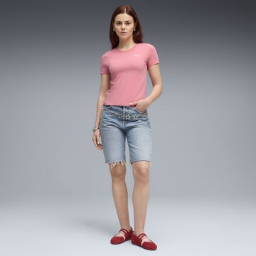 PUMA Shirt 'Essentials' in Pink