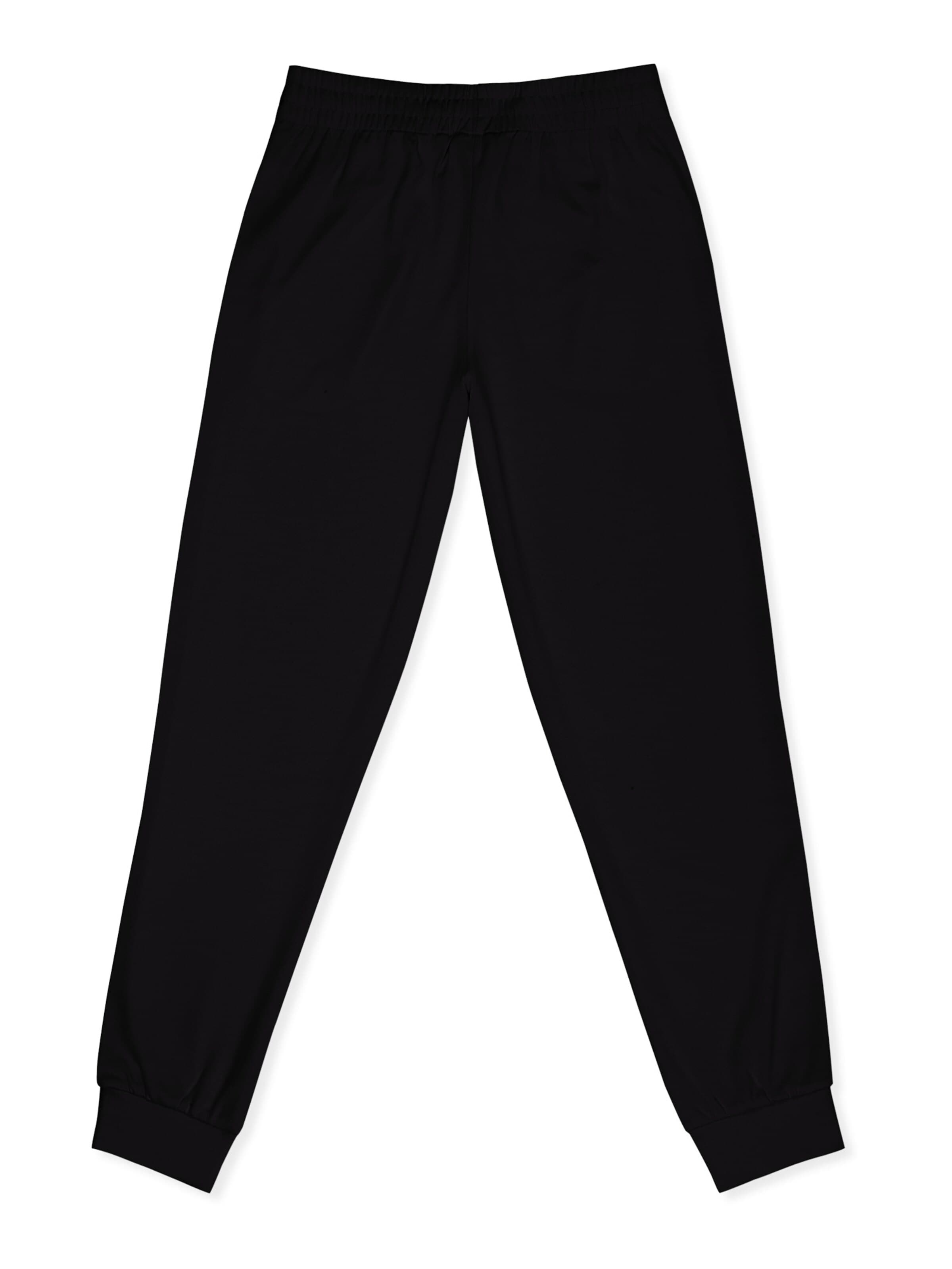 FILA Regular Housut 'SAGANO regular track pants' värissä musta