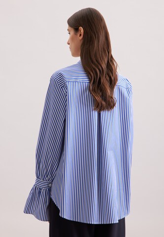 SEIDENSTICKER Blouse 'Schwarze Rose' in Blue
