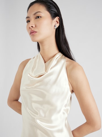 Calvin Klein Společenské šaty 'NAIA' – béžová