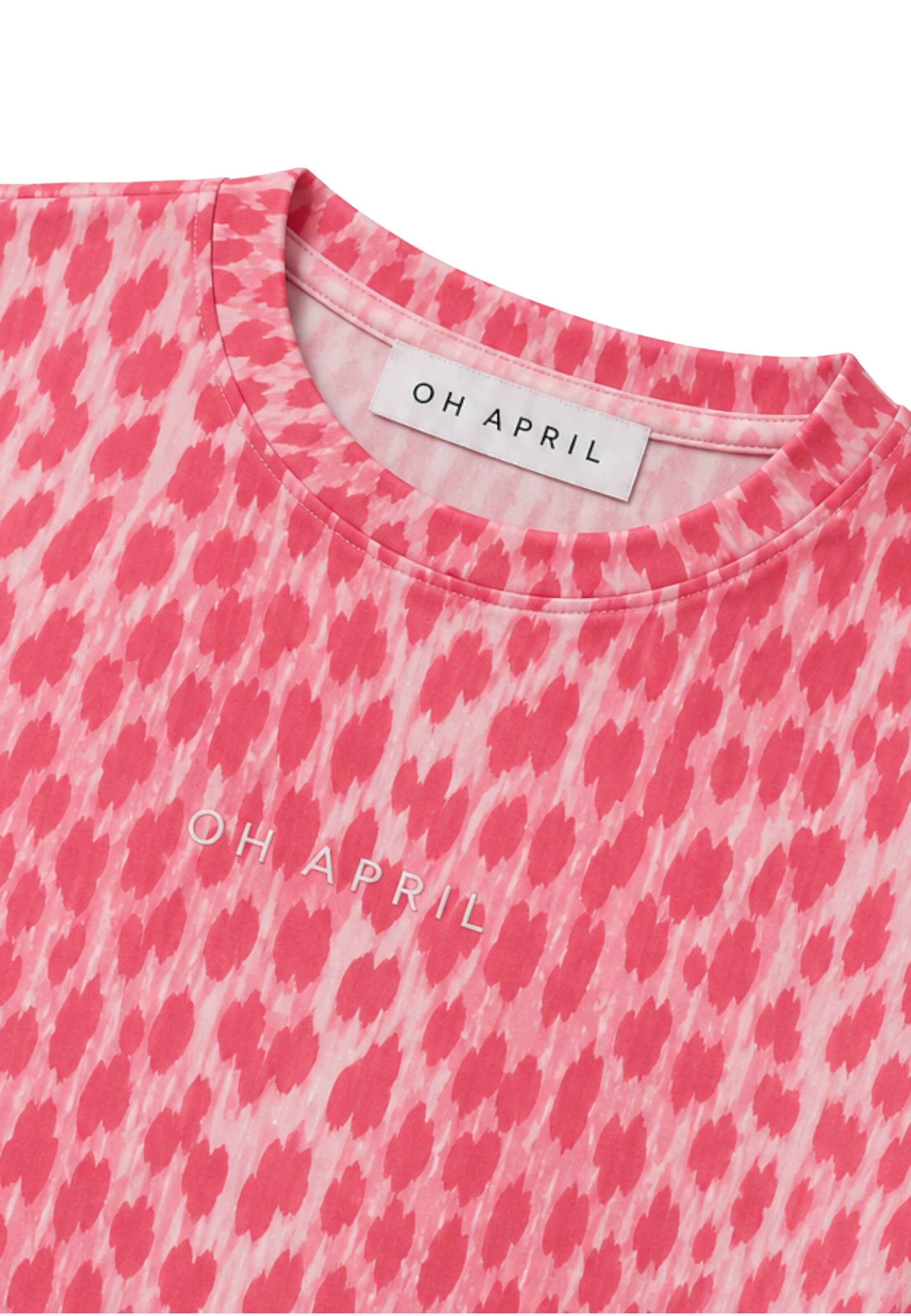 OH APRIL Shirt 'Joy' in Rood