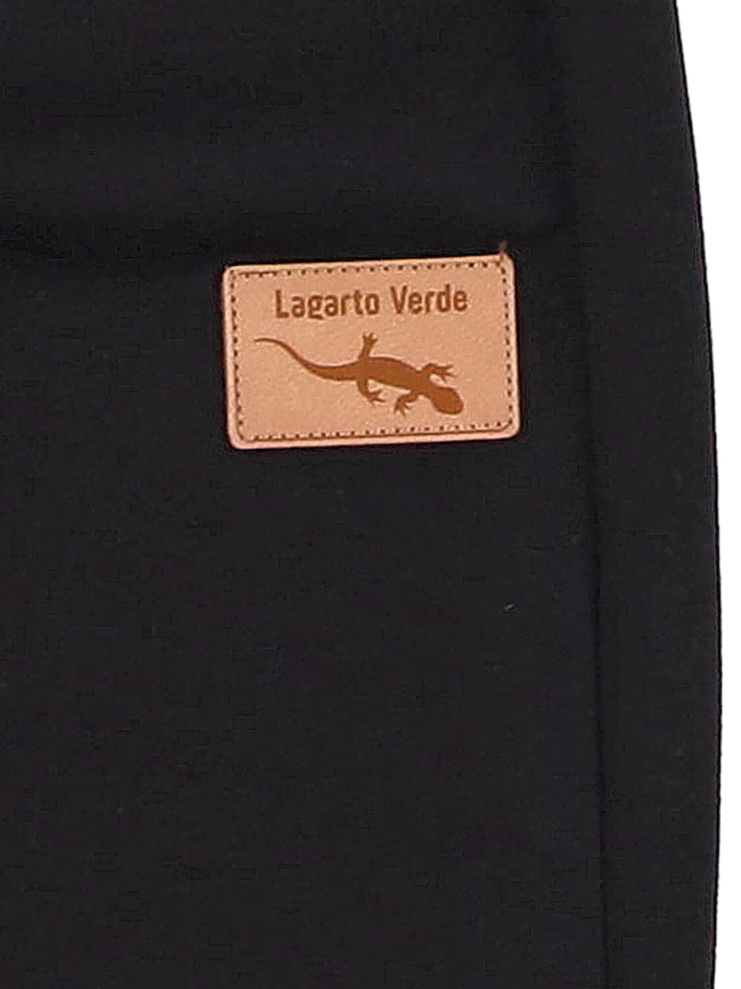 Lagarto Verde Regular Hose in Schwarz