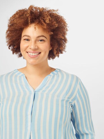 Tom Tailor Women + Blouse in Blue