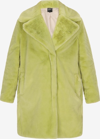Manteau d’hiver faina en vert : devant
