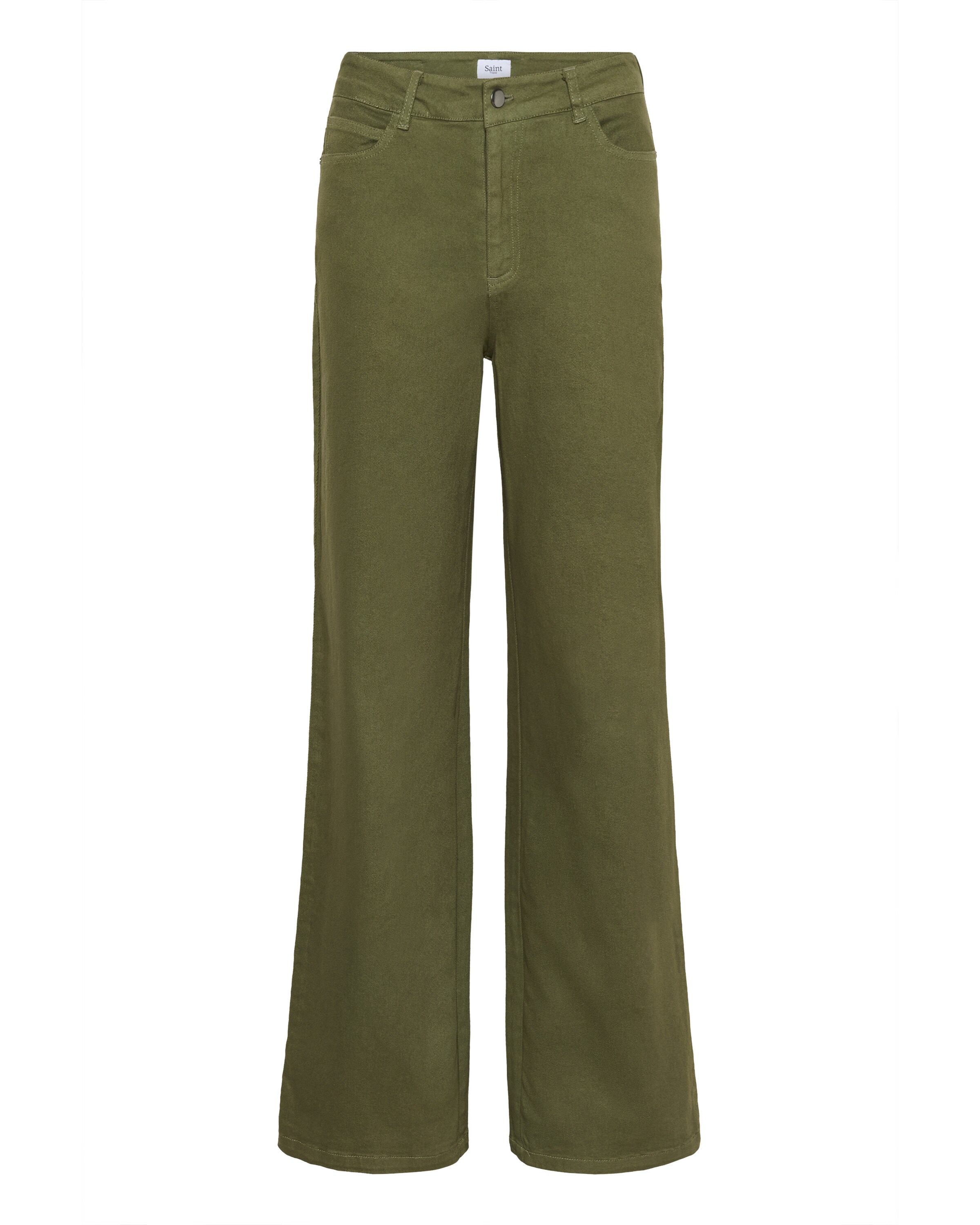 SAINT TROPEZ Jeans 'Ilu' i grøn: forside