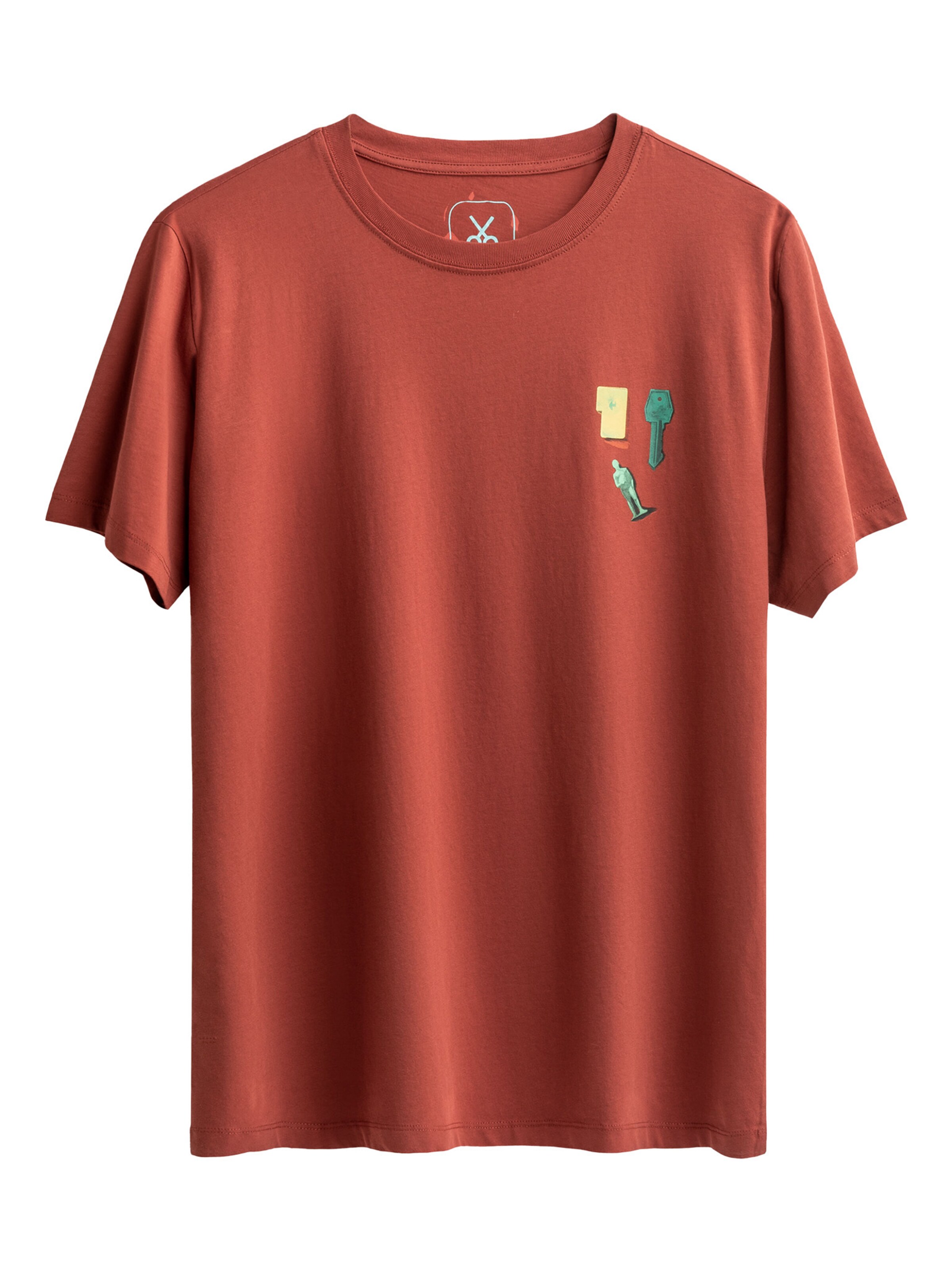 Kaft Shirt 'Shelf' in Red: front