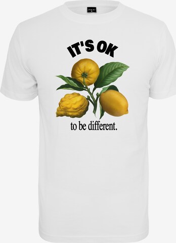 T-Shirt 'It's Ok' MT Men en blanc : devant