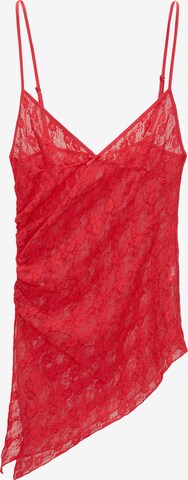 Top di Pull&Bear in rosso: frontale