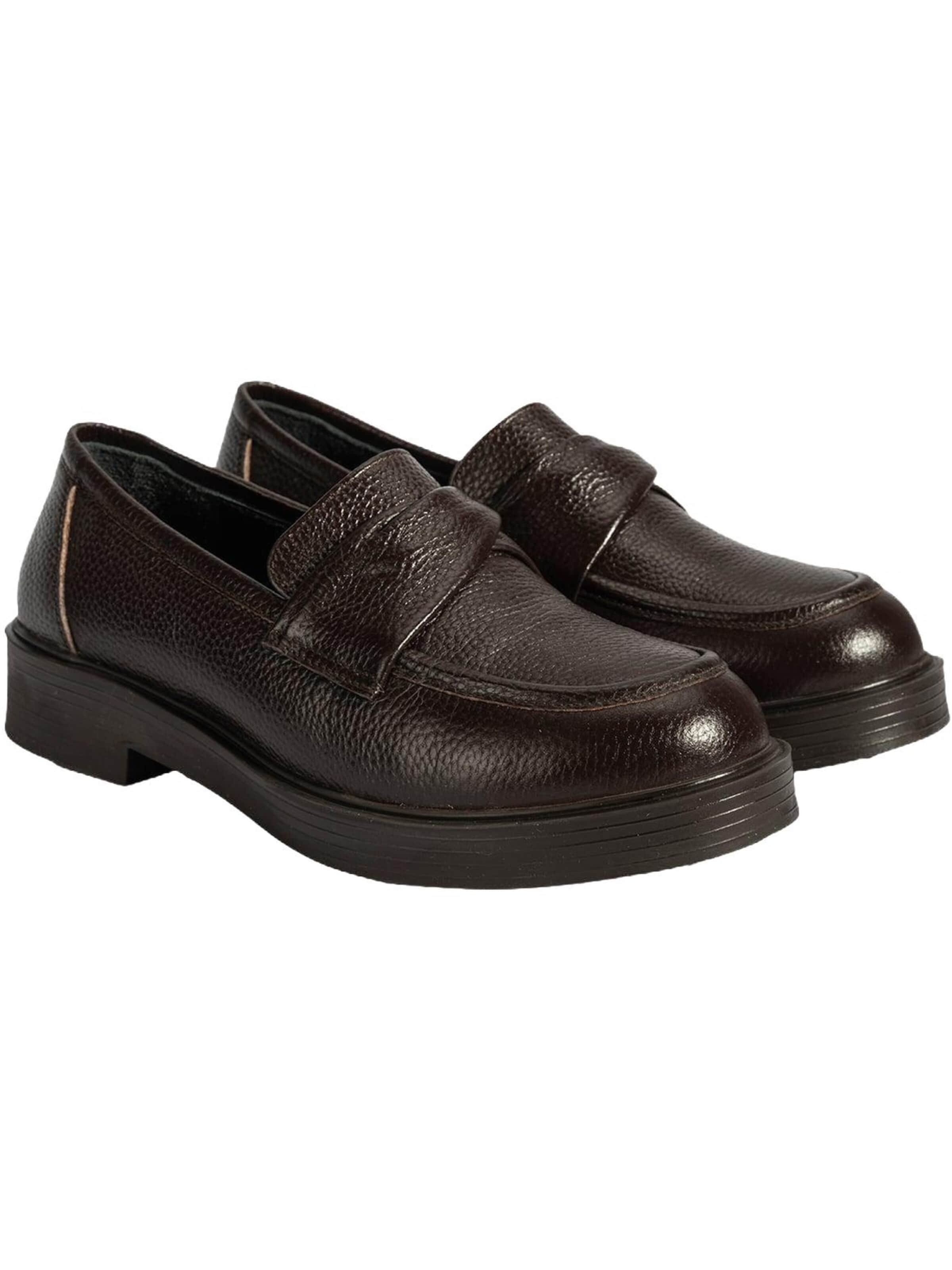 Desa Mokassin 'Loafer'‌‌‌‌ in Braun: Vorderseite