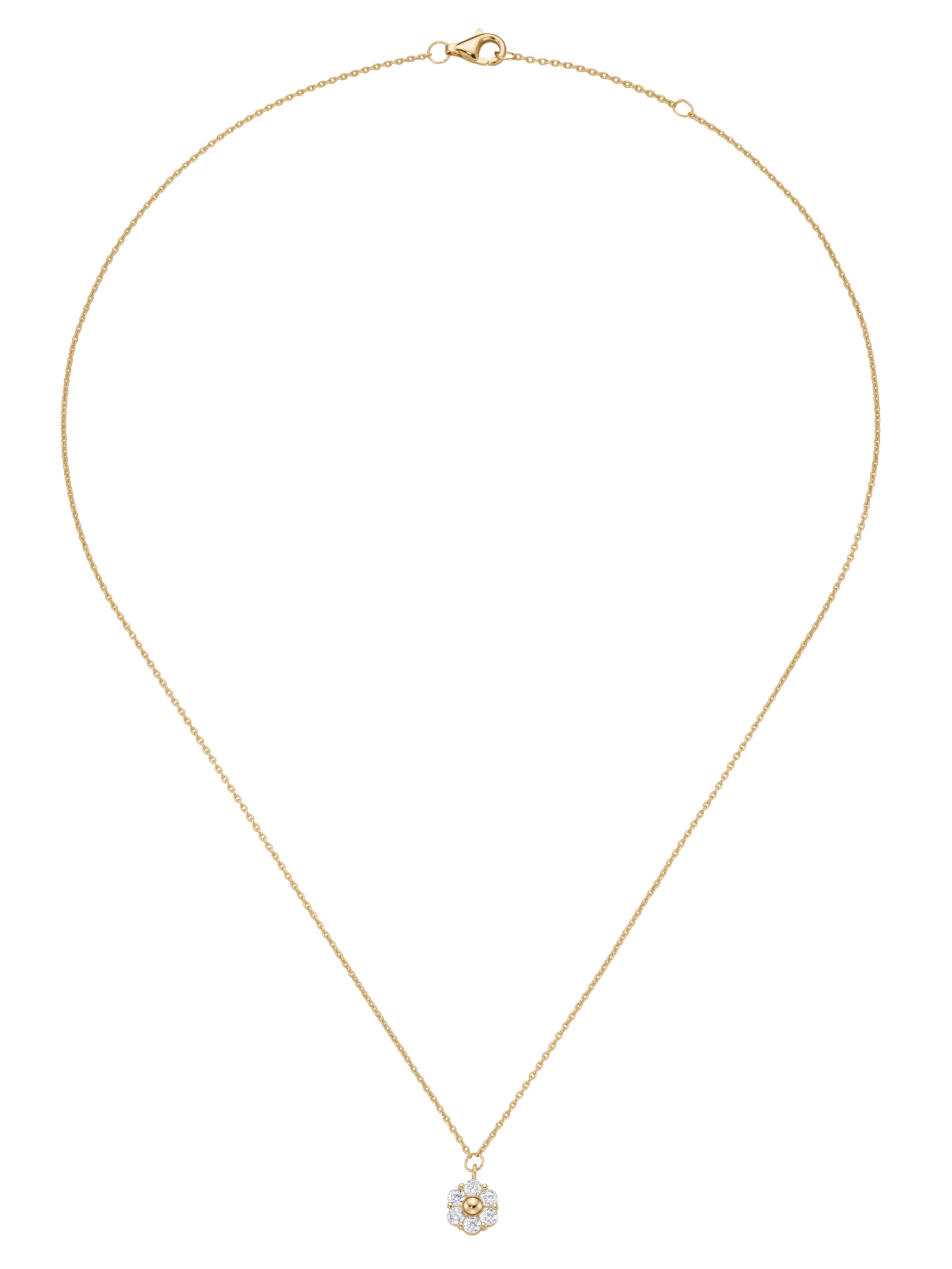 Collana in 45 Smart Jewel di colore oro / trasparente, Visualizzazione prodotti