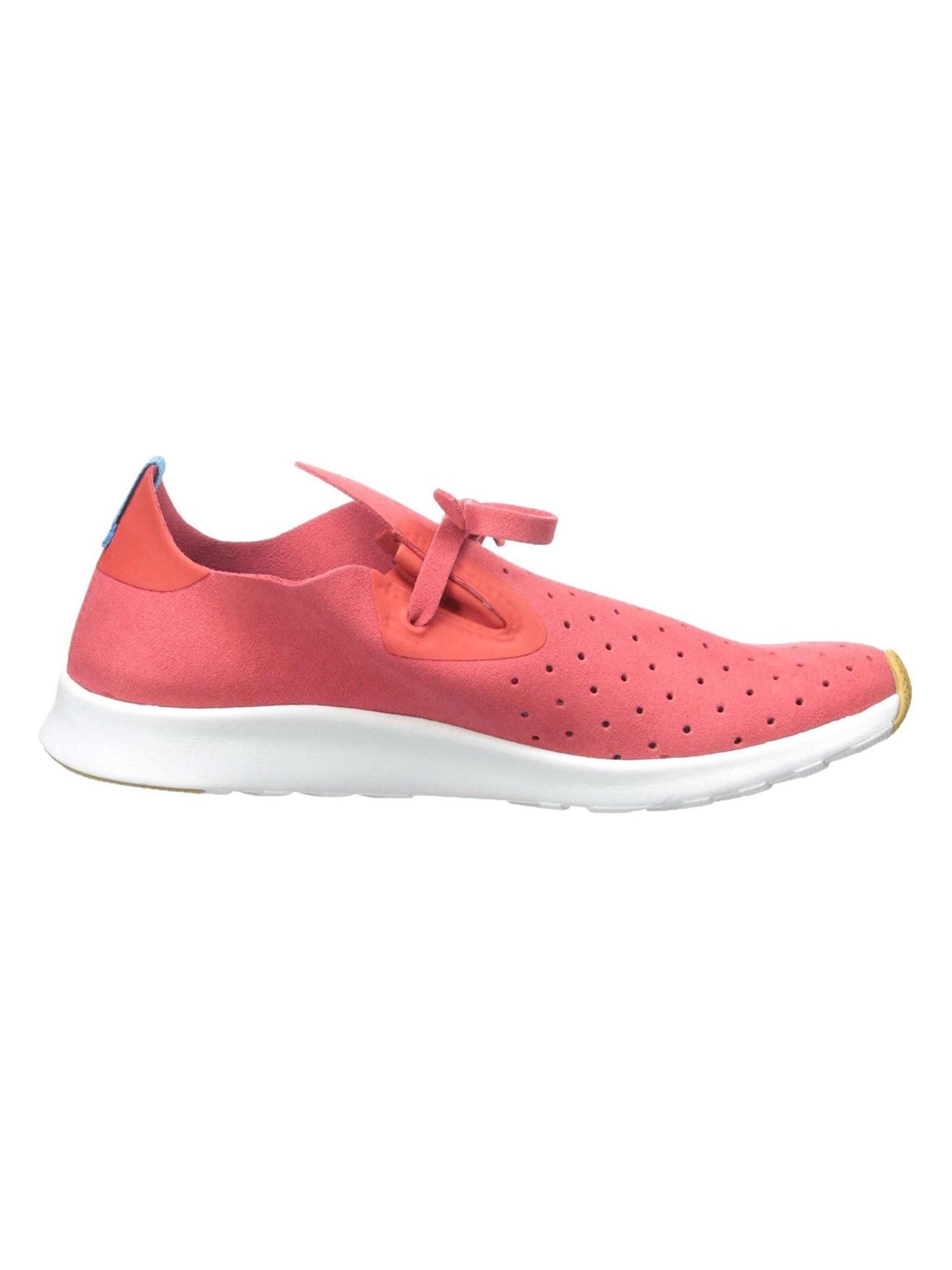 NATIVE Classic Flats 'Apollo Moc' in Red