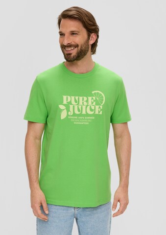 s.Oliver Shirt in Groen: voorkant
