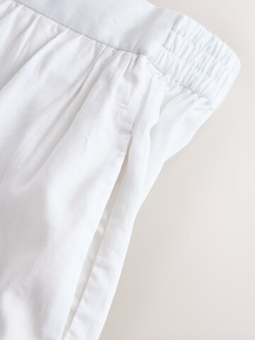 Next Tapered Harembroek in Wit