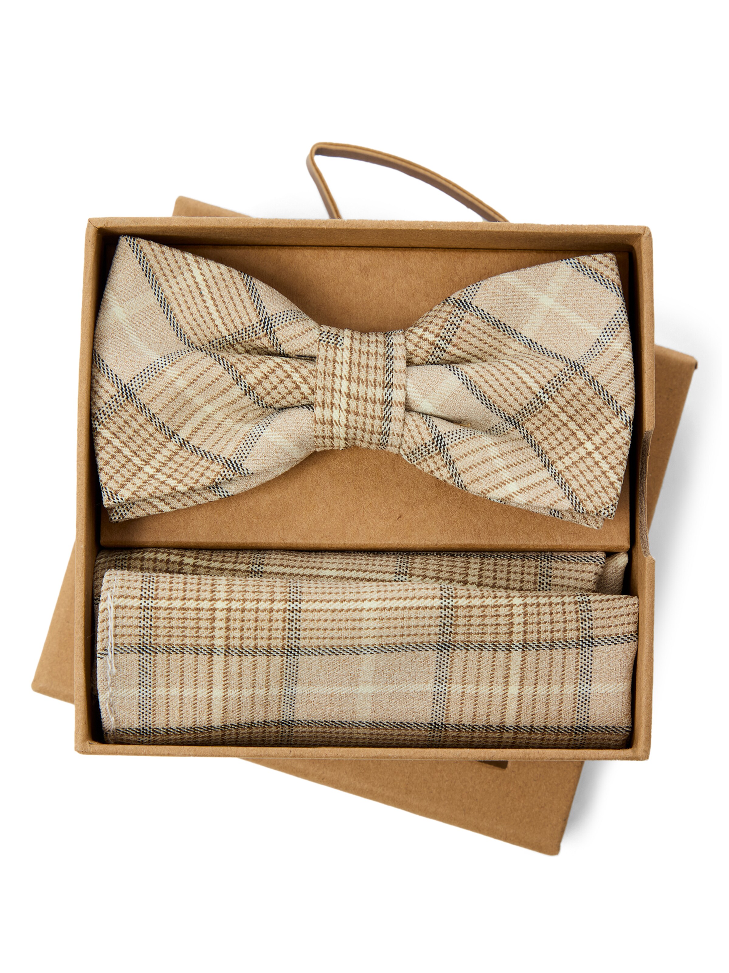 Finshley & Harding London Fliege in braun, Produktansicht