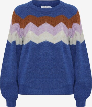 PULZ Jeans Sweater 'Mimi' in Blue: front