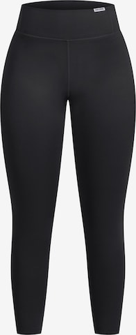 Smilodox Skinny Sportbroek 'Advance Pro' in Zwart: voorkant