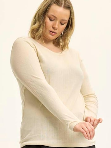 Anyday Trui 'Magnolia 350' in Beige