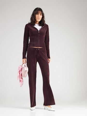 Juicy Couture Wide leg Παντελόνι 'JAMA' σε κόκκινο