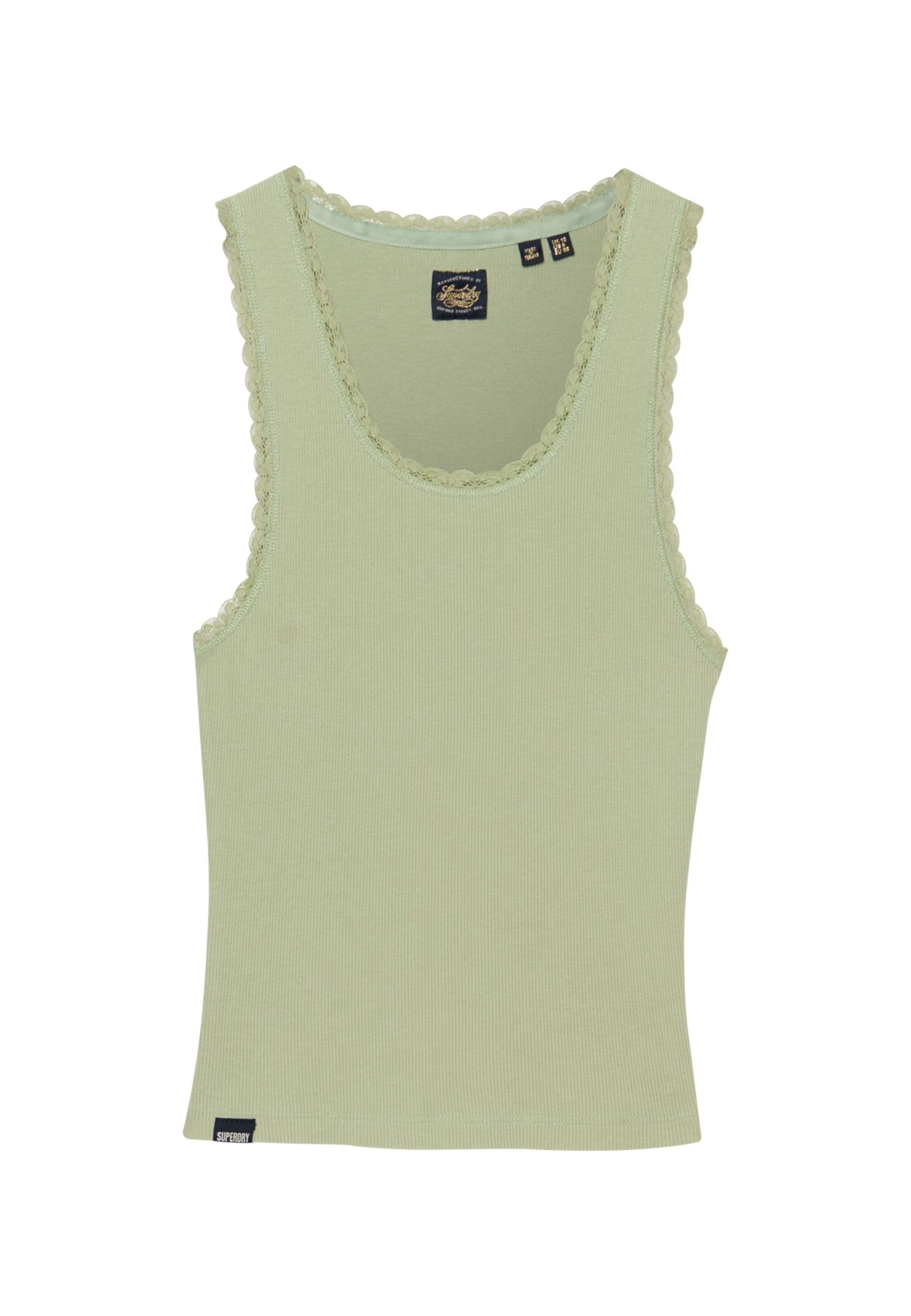 Superdry & Co Top in Groen: voorkant