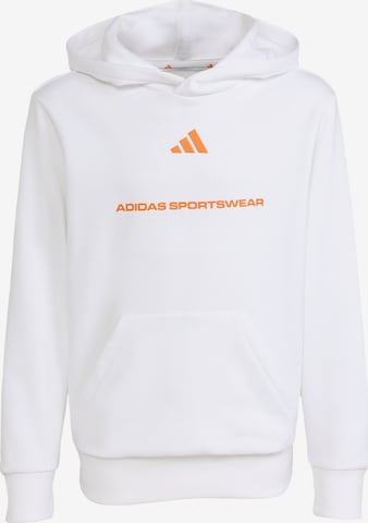 ADIDAS SPORTSWEAR - Camiseta deportiva en blanco: frente
