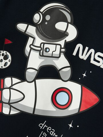 NAME IT Shirt 'NMMDALUM NASA' in Blue