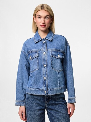 PIECES Between-season jacket 'PCElma' in Blue: front