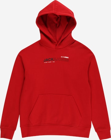 Jack & Jones Junior - Sudadera en rojo: frente