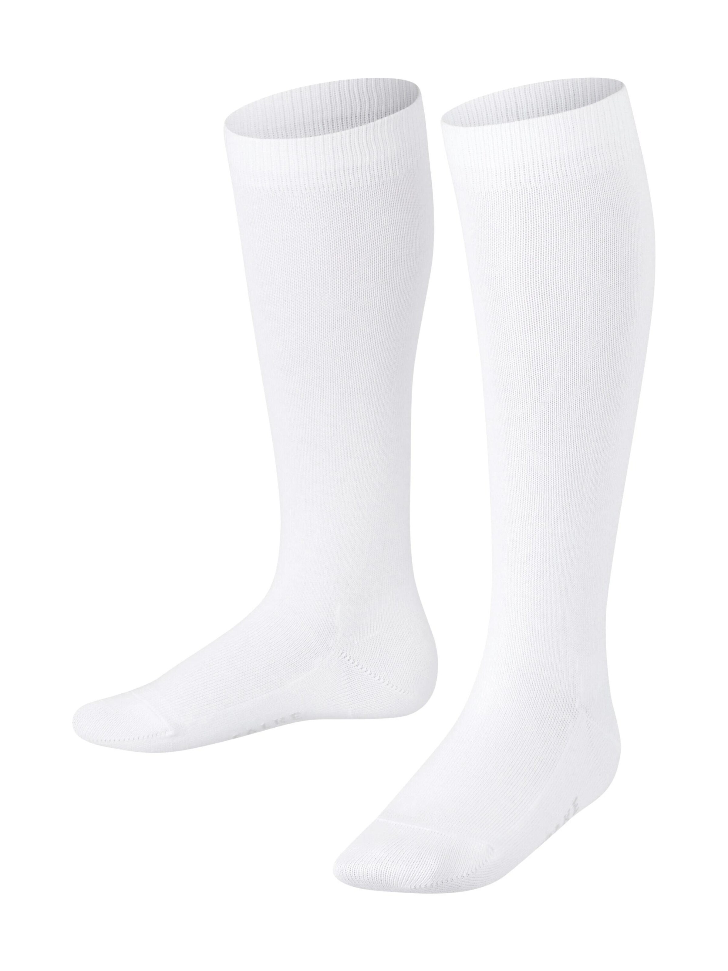 FALKE Socks 'Family' in White: front