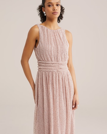 Abito di WE Fashion in rosa: frontale