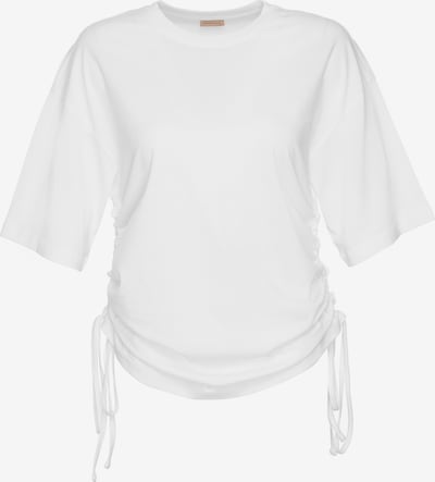 Grimelange Longshirt 'Piece' in de kleur Wit, Productweergave