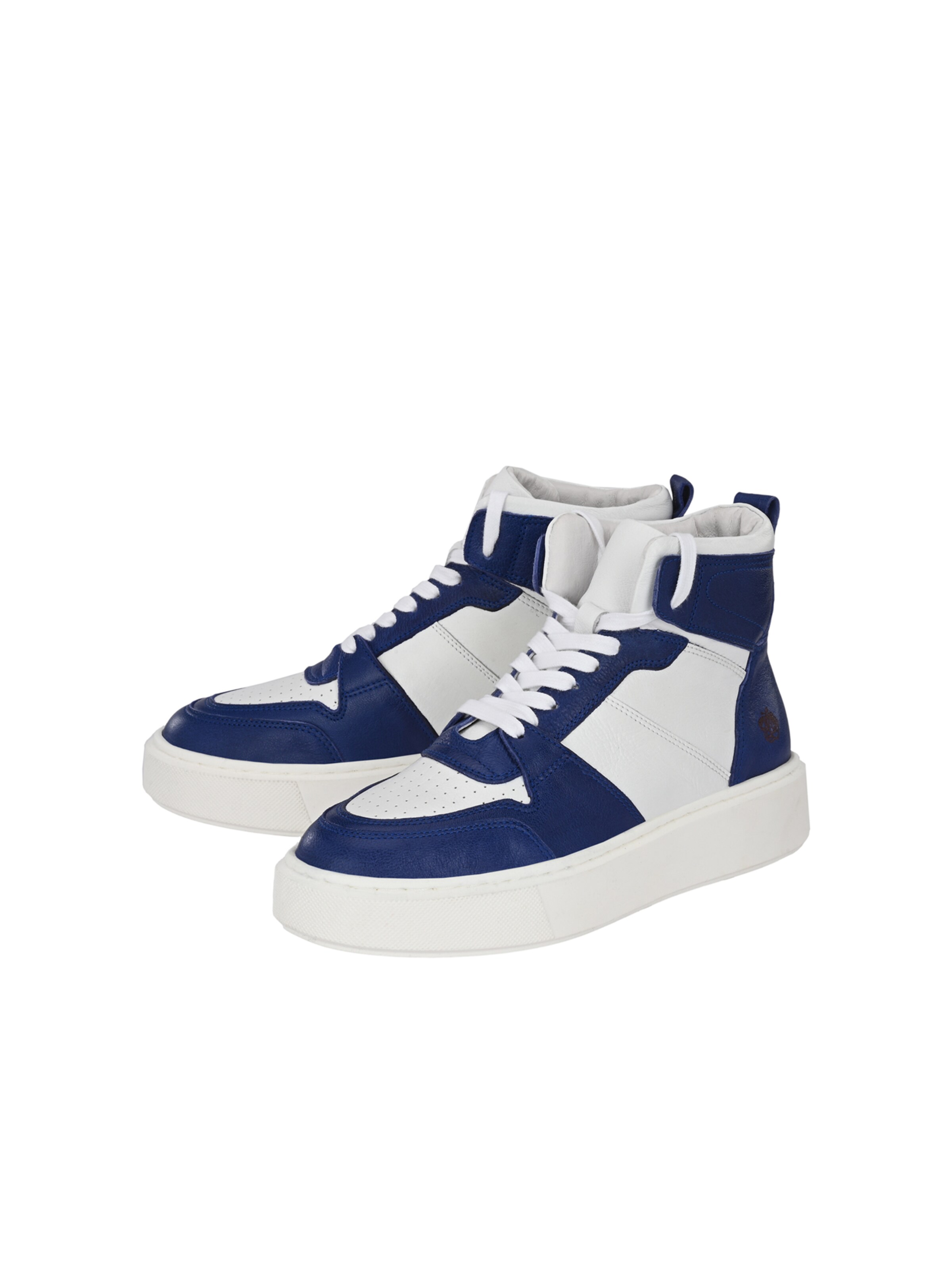 Apple of Eden Sneakers hoog 'SOFIA' in Blauw