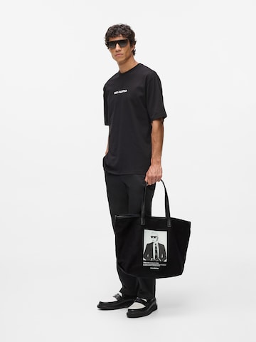 Karl Lagerfeld Shopper in Zwart