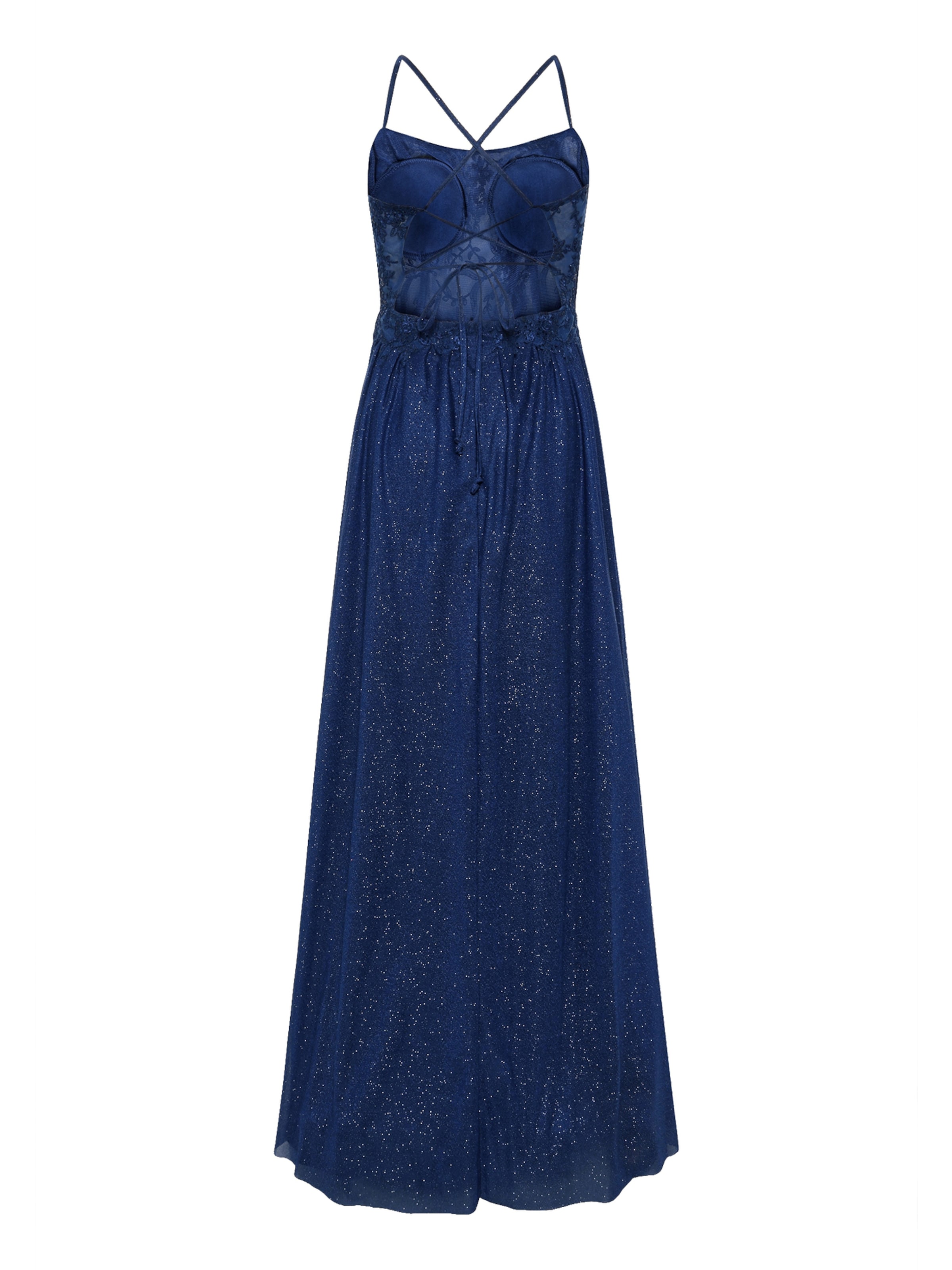 Robe de soirée Vera Mont en bleu