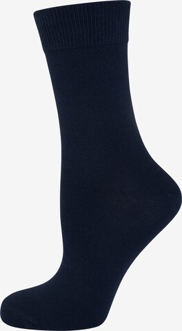 Nur Die Socks ' 2er Classic Baumwolle ' in Blue: front