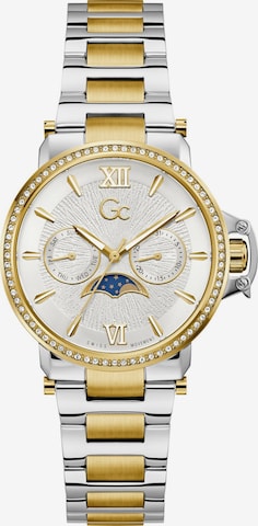Montre à affichage analogique Gc en jaune : devant