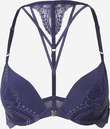 Hunkemöller Push-up BH 'Kimberley' in Blauw: voorkant