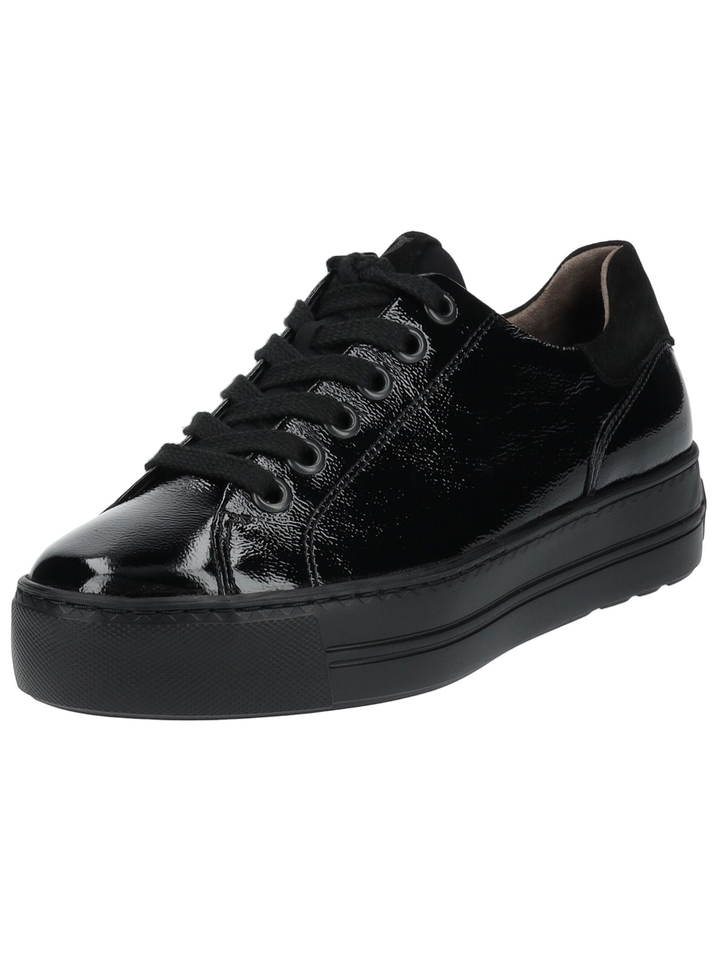 Paul Green Platform trainers in Black: front