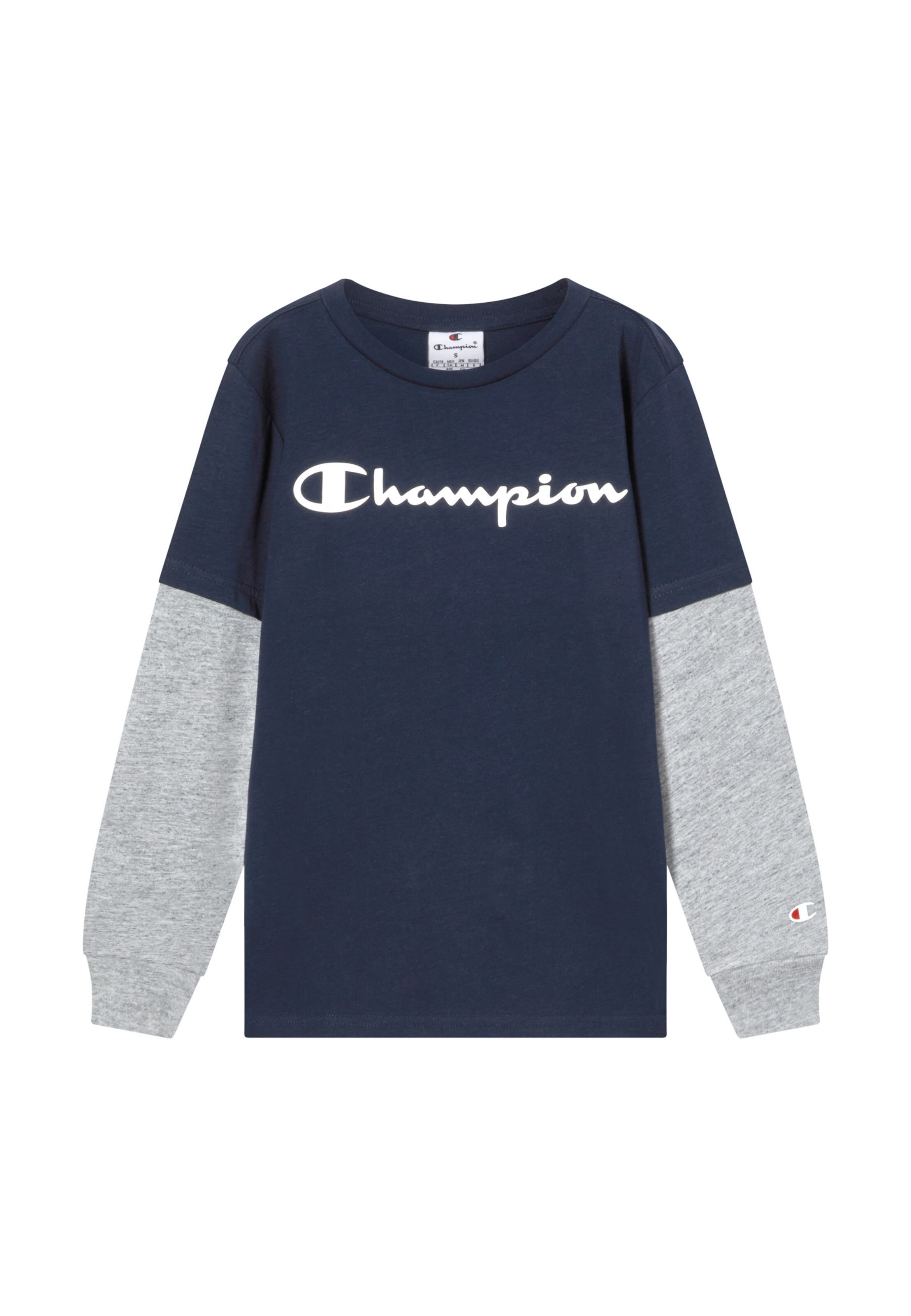 Champion - Camisola em azul: frente