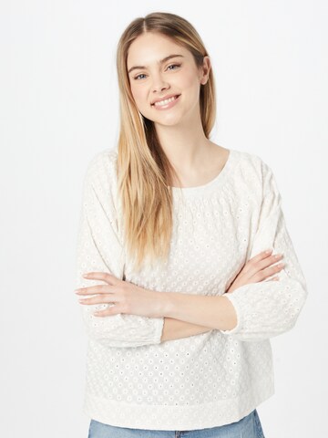 s.Oliver Blus i beige: framsida