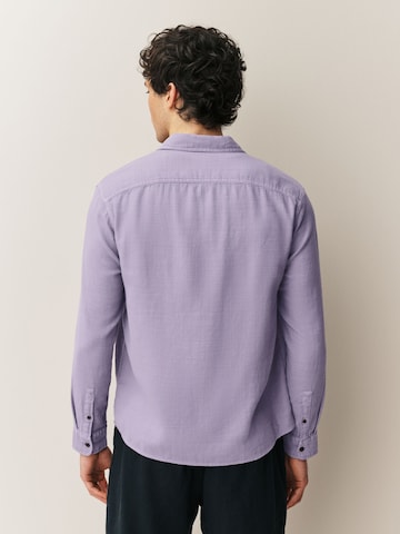 Next Regular Fit Hemd in Lila