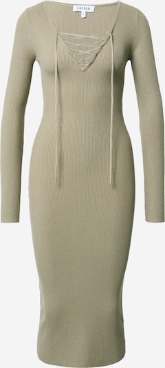 EDITED Knitted dress 'Engelina' in Green, Item view