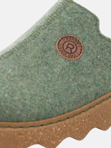 ROHDE Clogs 'Foggia-D' in Green
