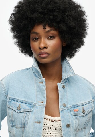 Veste mi-saison Superdry en bleu
