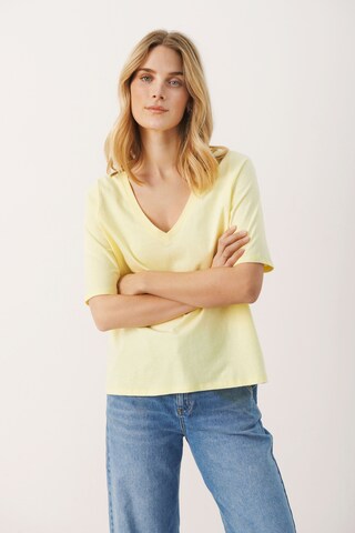 Part Two Shirt 'Bennie' in Yellow: front
