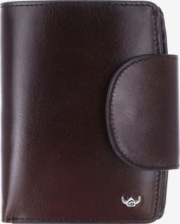Porte-monnaies 'Colorado' GOLDEN HEAD en marron : devant