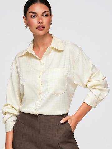 Ombre Shirt in Beige