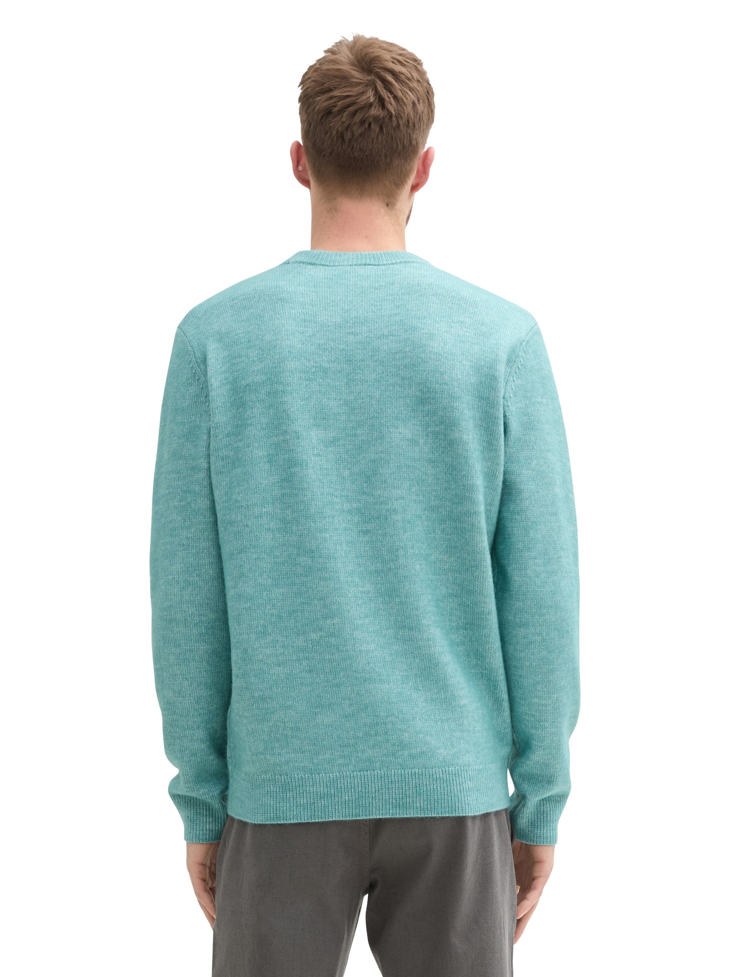 TOM TAILOR Pullover in Grün