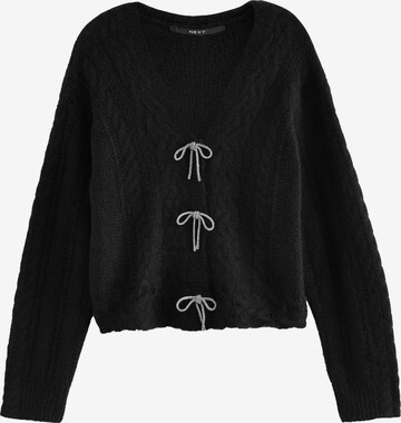 Next - Casaco de malha em preto: frente