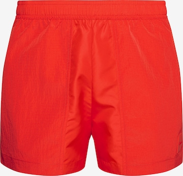 Calvin Klein Swimwear Zwemshorts in Oranje: voorkant