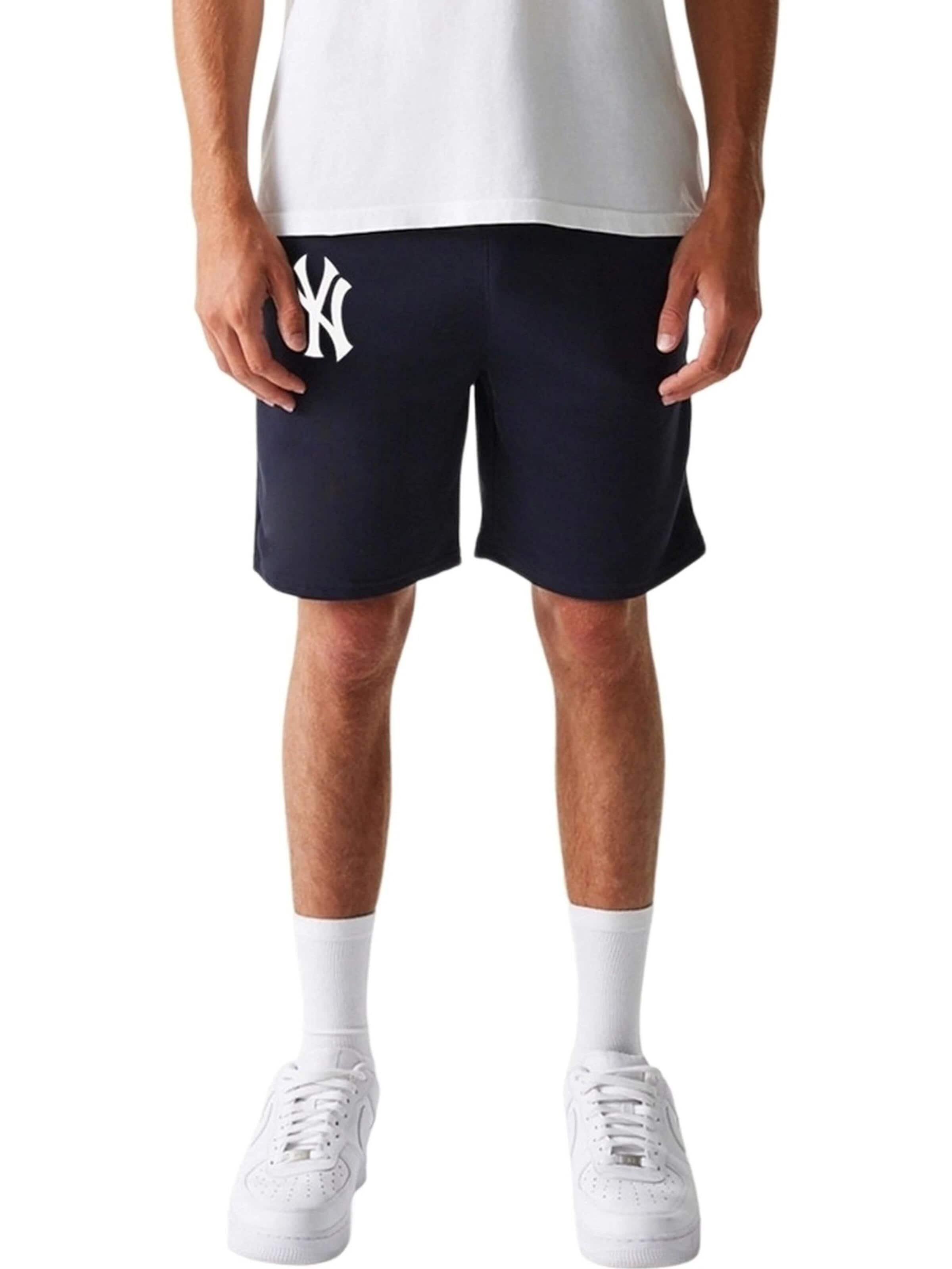 NEW ERA regular Sportsbukser 'Bermuda new era marino yankees mlb le short neyyan 5' i blå: forside